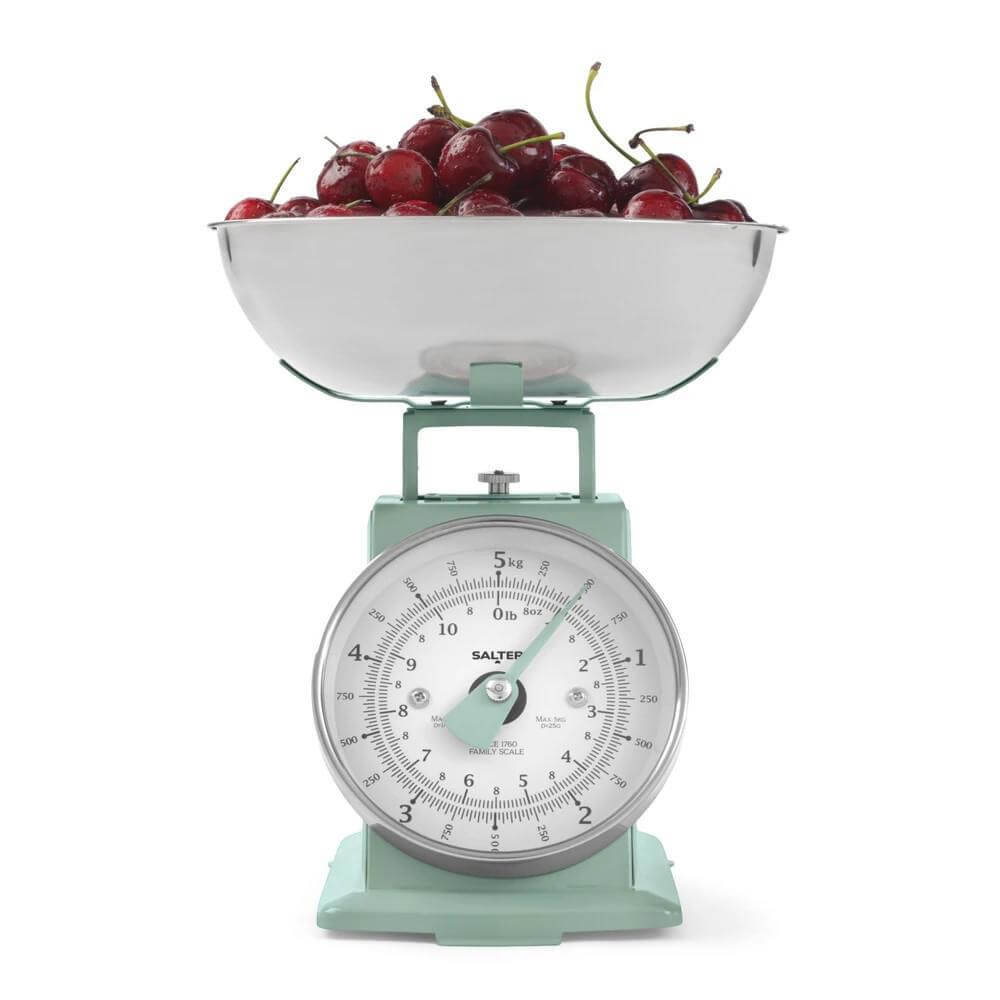 Salter Timeless Mechanical Kitchen Scale Sage